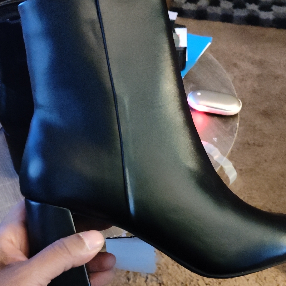 Elementz Sleek Black Ankle Booties